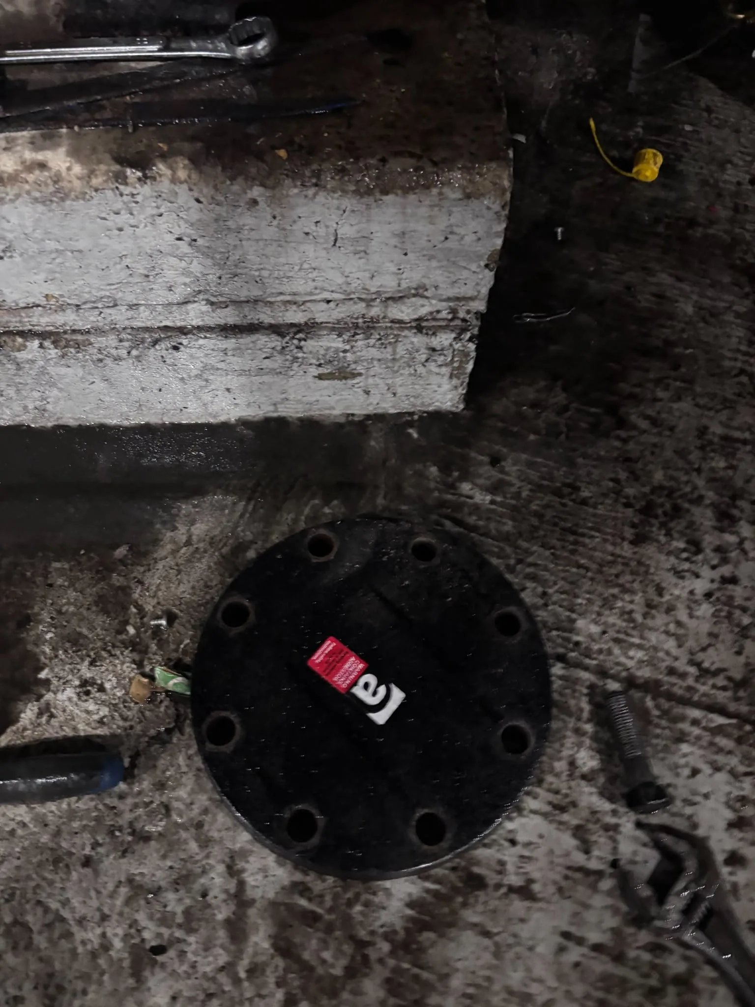 Artex scraping from a concrete ceiling during Leytonstone refurbishment